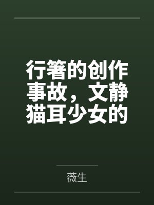 行箸的创作事故，文静猫耳少女的蜜臀惩罚日记～写黄文的代价是被打到高潮失禁～屁股by薇生