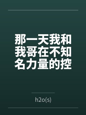 那一天我和我哥在不知名力量的控制下被迫搞起骨科来笔趣阁无弹窗
