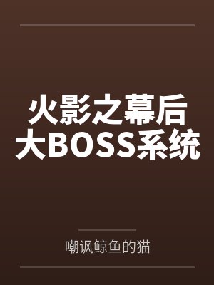 火影之幕后大BOSS系统