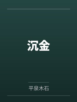 沉金小说