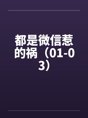 都是微信惹的祸（01-03）