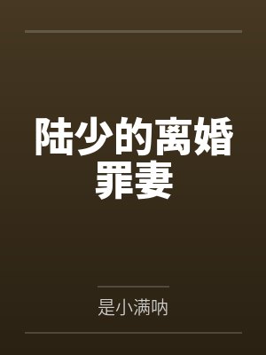 陆少的离婚罪妻by是小满呐笔趣阁无弹窗