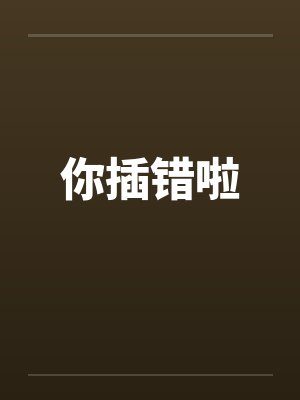 你插错啦