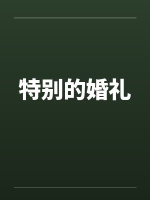 特别的婚礼